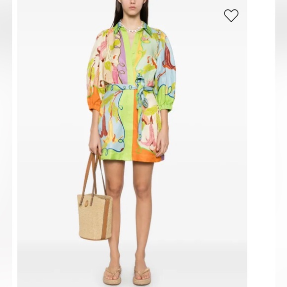 ALEMAIS Rafaela mini dress Size US 8 - Picture 3 of 11